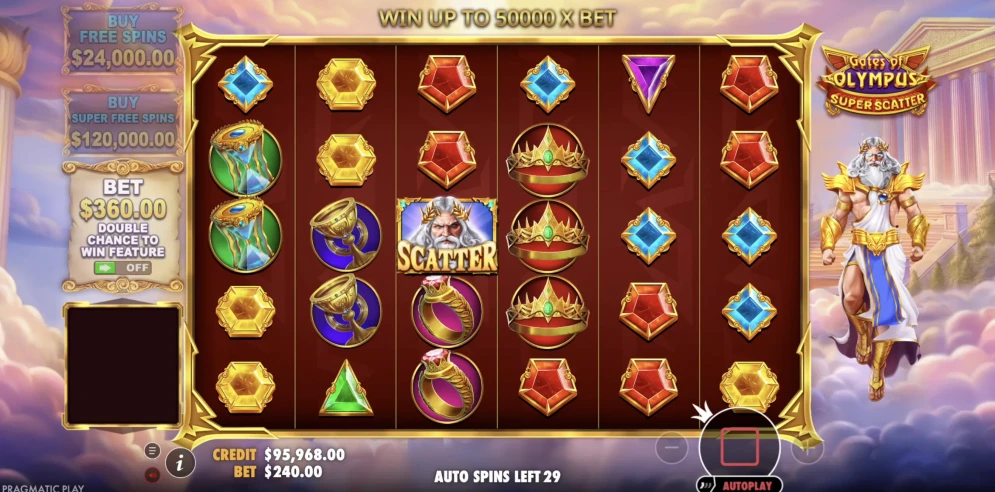 Gates of Olympus Super Scatter